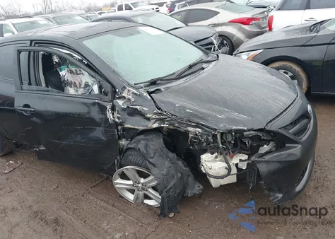 2013 Toyota Corolla S from USA, damaged, VIN 2T1BU4EE1DC099402